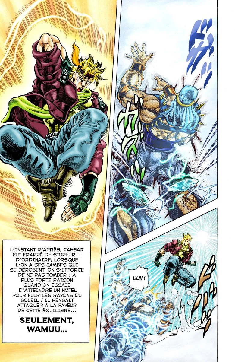 Read JoJo's Bizarre Adventure Part 2 Battle Tendency Official Colored FR Manga Online