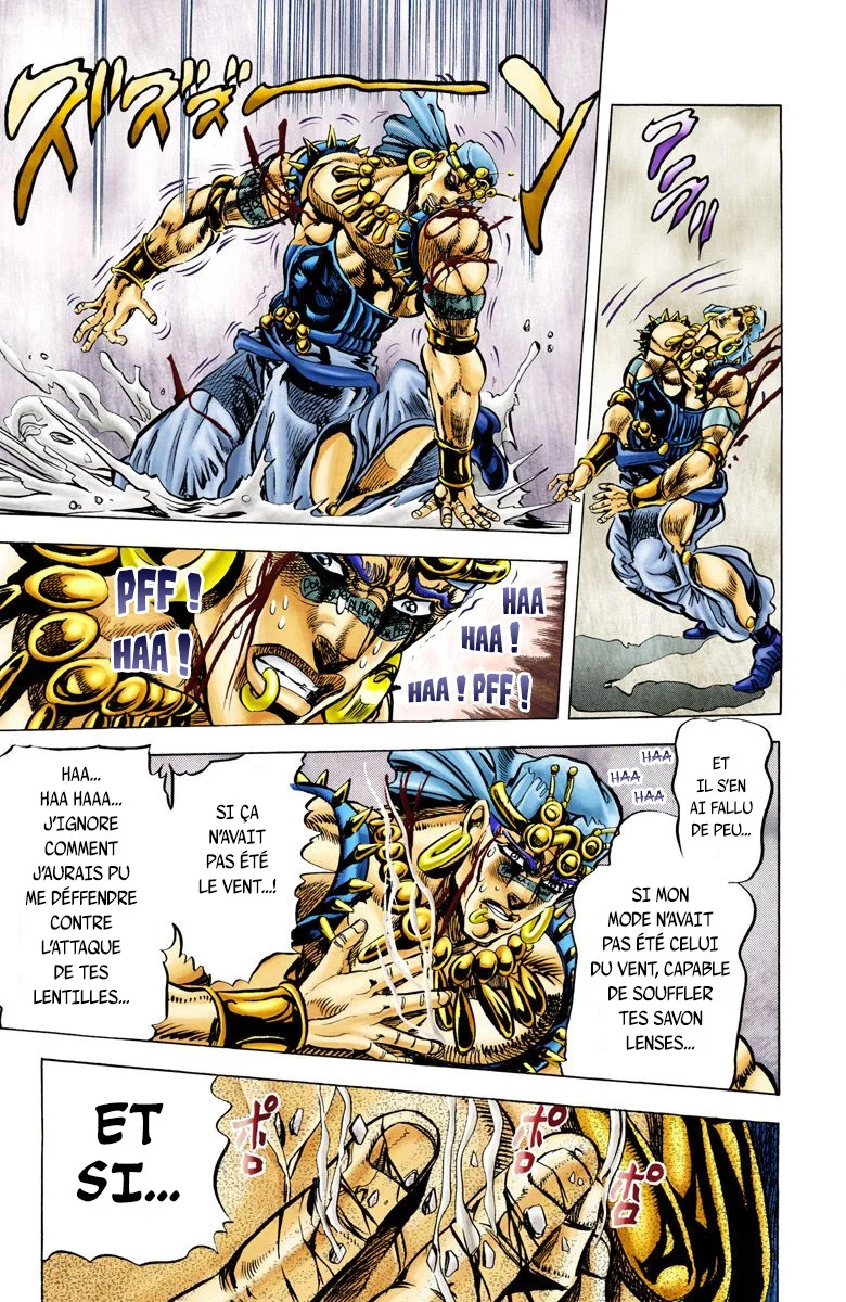Read JoJo's Bizarre Adventure Part 2 Battle Tendency Official Colored FR Manga Online