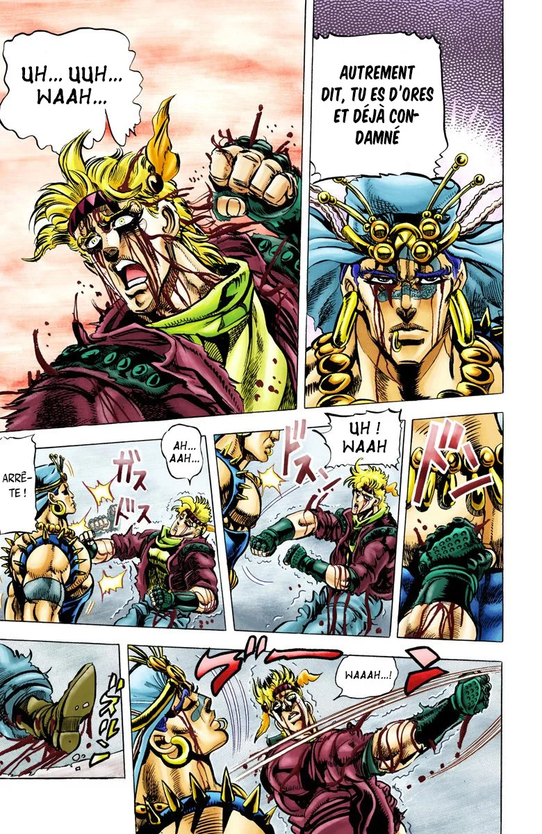 Read JoJo's Bizarre Adventure Part 2 Battle Tendency Official Colored FR Manga Online