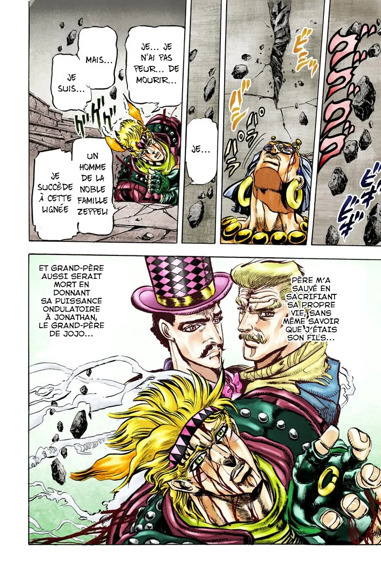 Read JoJo's Bizarre Adventure Part 2 Battle Tendency Official Colored FR Manga Online