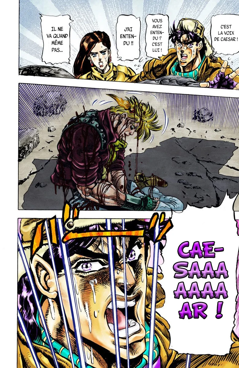 Read JoJo's Bizarre Adventure Part 2 Battle Tendency Official Colored FR Manga Online