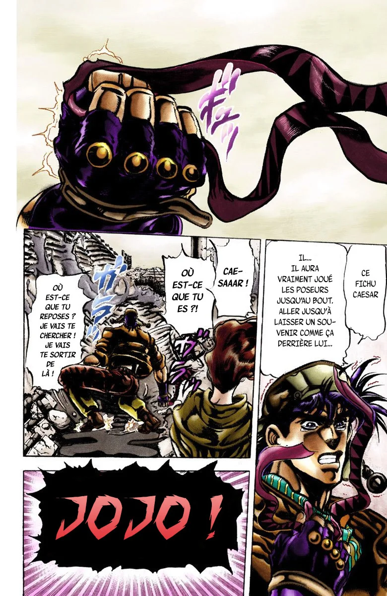 Read JoJo's Bizarre Adventure Part 2 Battle Tendency Official Colored FR Manga Online