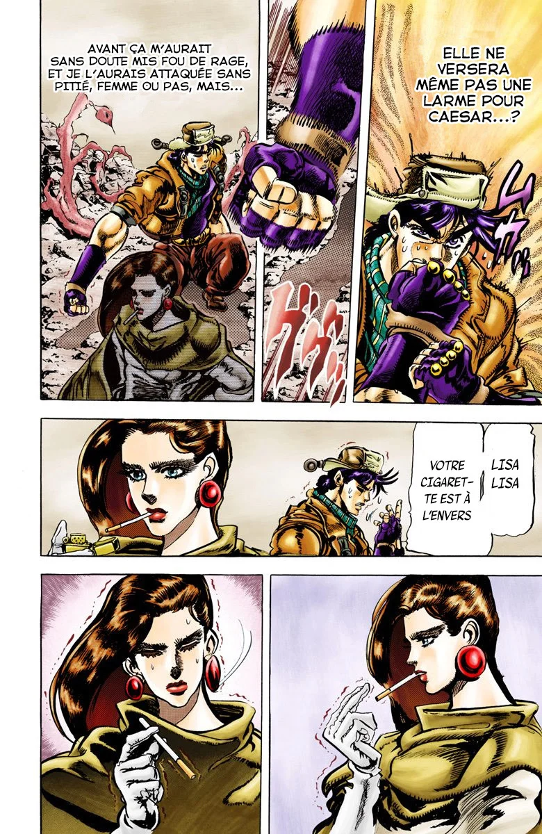 Read JoJo's Bizarre Adventure Part 2 Battle Tendency Official Colored FR Manga Online