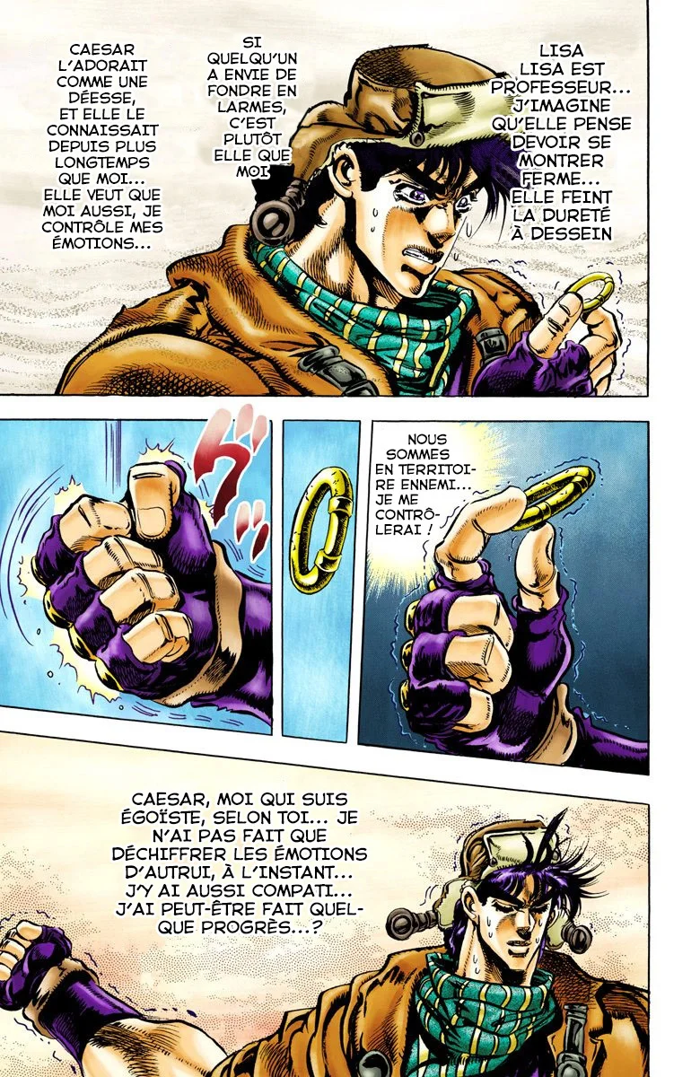 Read JoJo's Bizarre Adventure Part 2 Battle Tendency Official Colored FR Manga Online