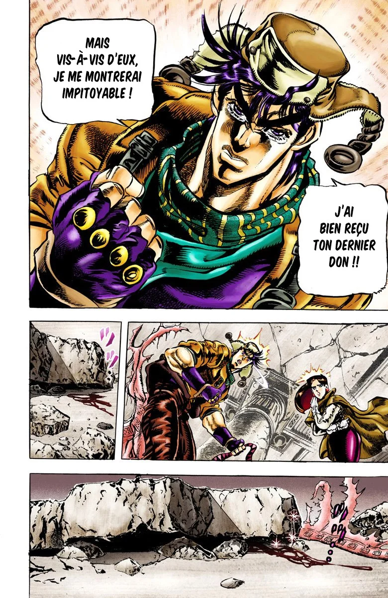 Read JoJo's Bizarre Adventure Part 2 Battle Tendency Official Colored FR Manga Online