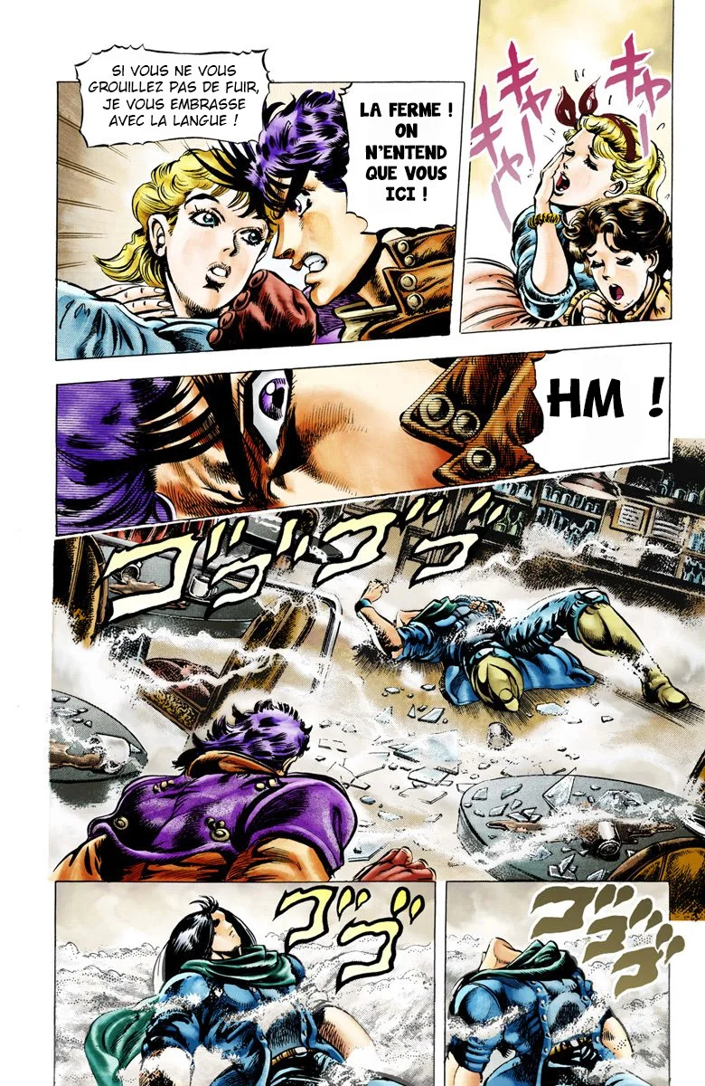 Read JoJo's Bizarre Adventure Part 2 Battle Tendency Official Colored FR Manga Online