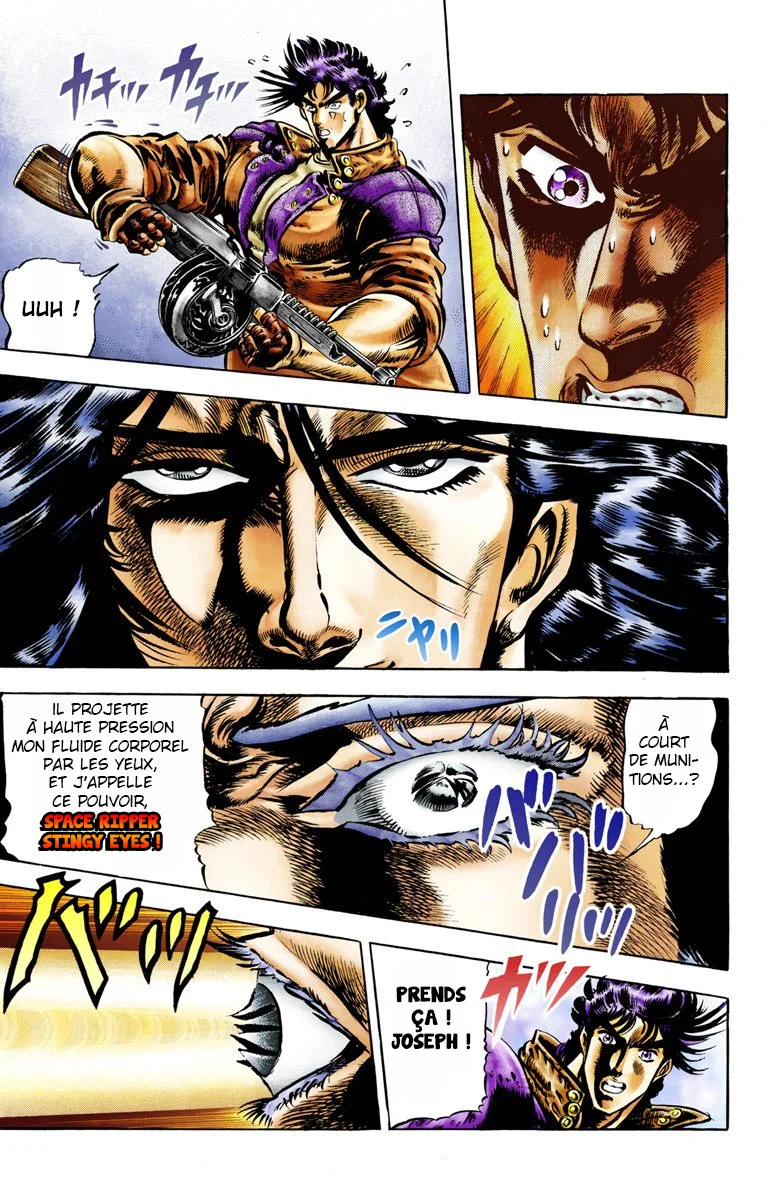 Read JoJo's Bizarre Adventure Part 2 Battle Tendency Official Colored FR Manga Online