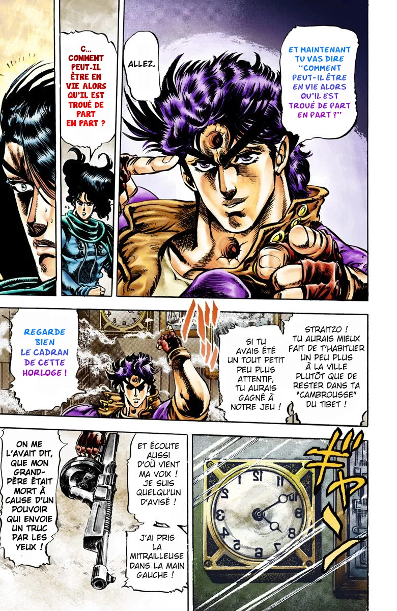 Read JoJo's Bizarre Adventure Part 2 Battle Tendency Official Colored FR Manga Online