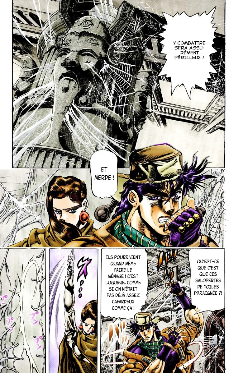 Read JoJo's Bizarre Adventure Part 2 Battle Tendency Official Colored FR Manga Online