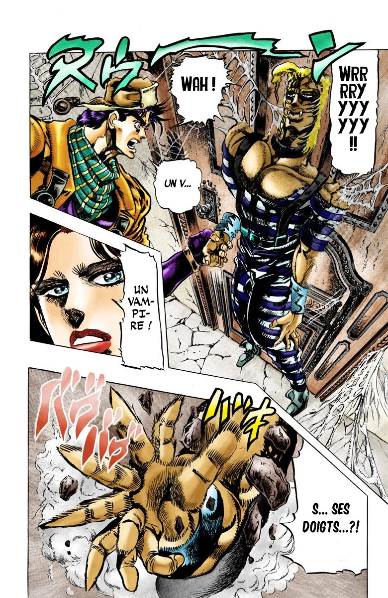 Read JoJo's Bizarre Adventure Part 2 Battle Tendency Official Colored FR Manga Online