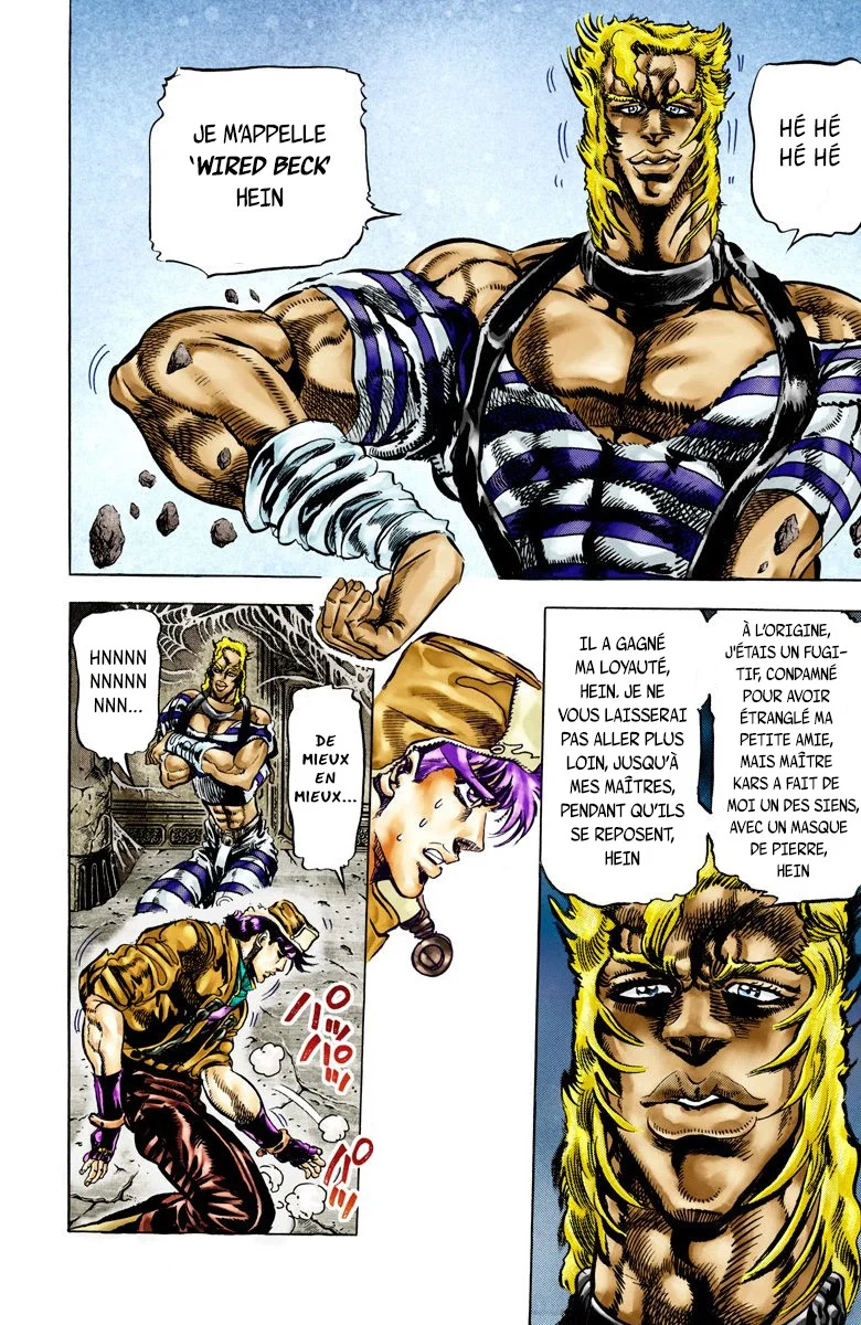 Read JoJo's Bizarre Adventure Part 2 Battle Tendency Official Colored FR Manga Online