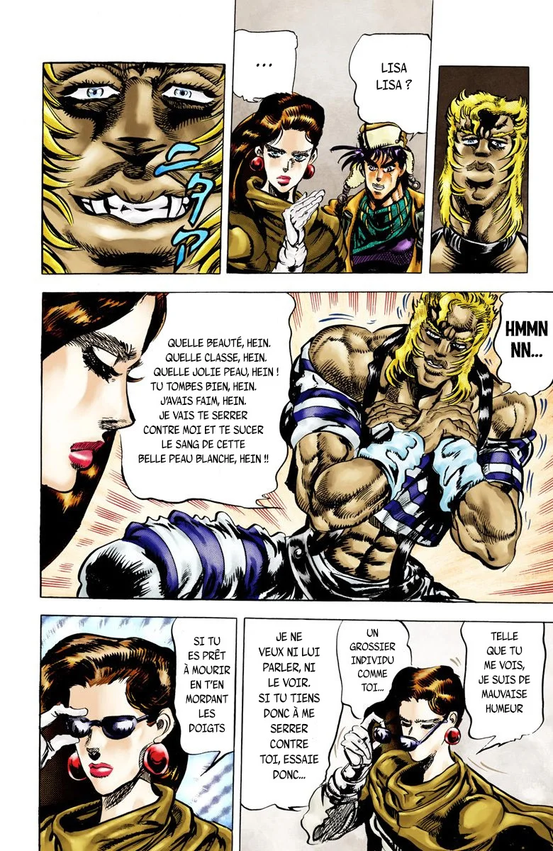 Read JoJo's Bizarre Adventure Part 2 Battle Tendency Official Colored FR Manga Online