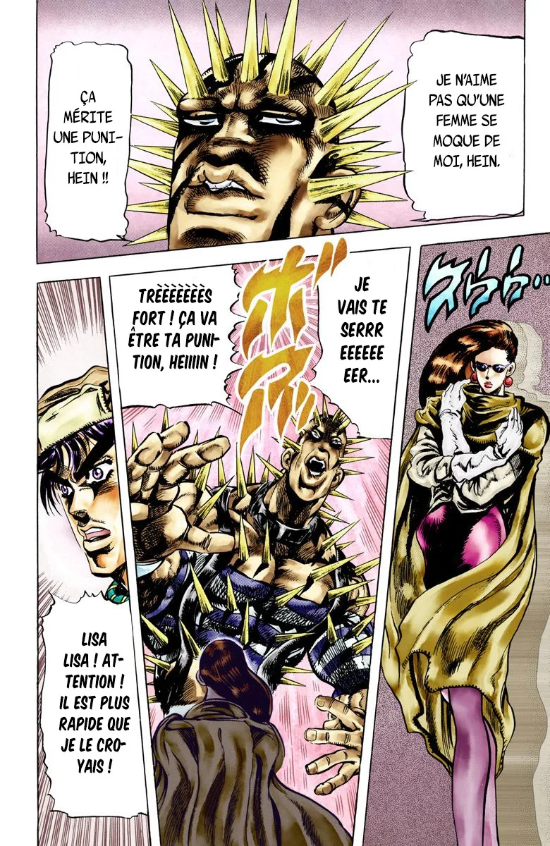 Read JoJo's Bizarre Adventure Part 2 Battle Tendency Official Colored FR Manga Online