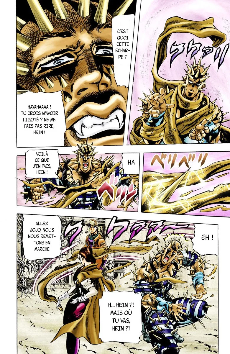 Read JoJo's Bizarre Adventure Part 2 Battle Tendency Official Colored FR Manga Online