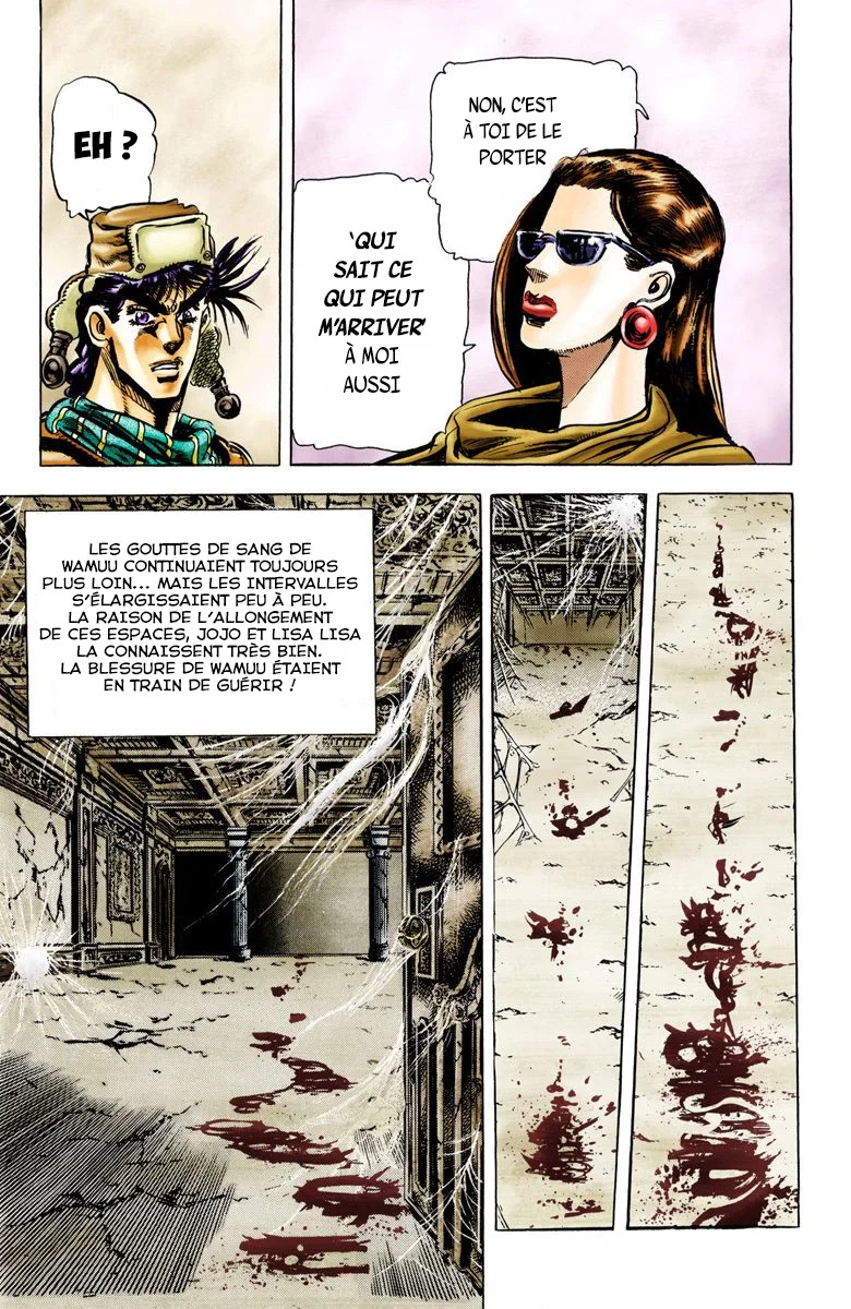 Read JoJo's Bizarre Adventure Part 2 Battle Tendency Official Colored FR Manga Online