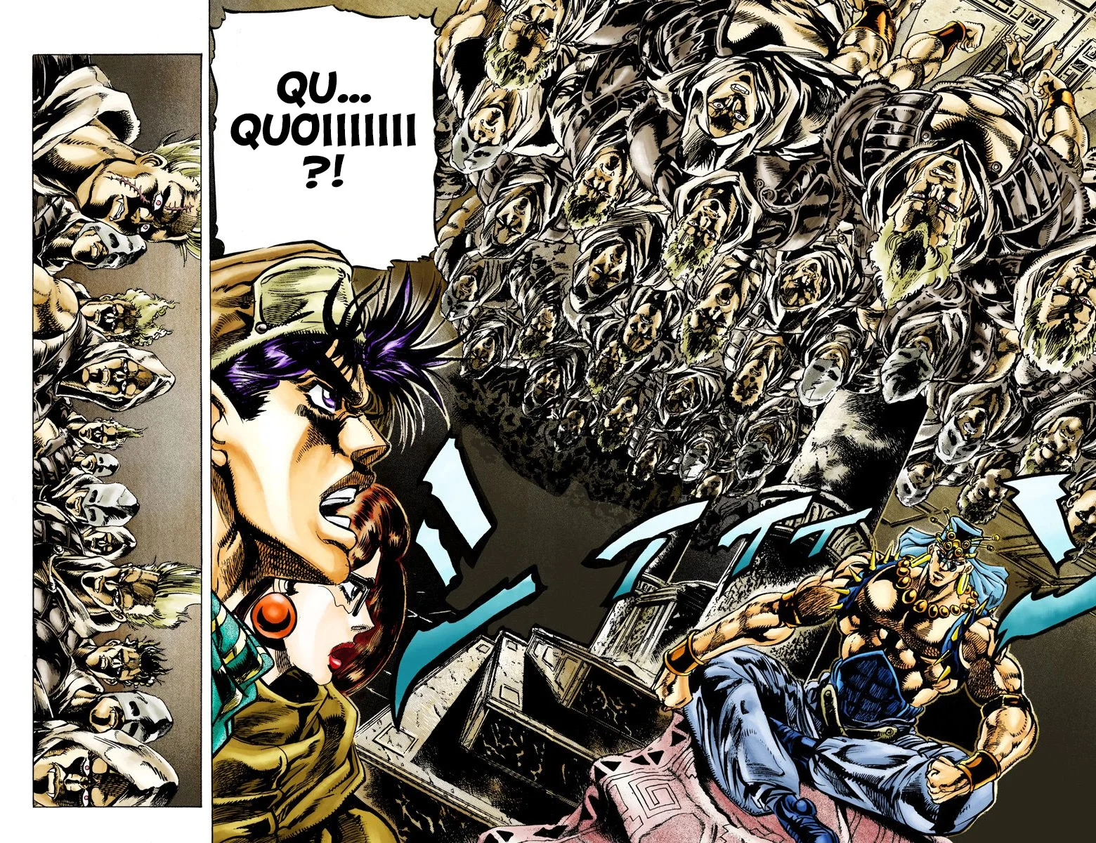 Read JoJo's Bizarre Adventure Part 2 Battle Tendency Official Colored FR Manga Online
