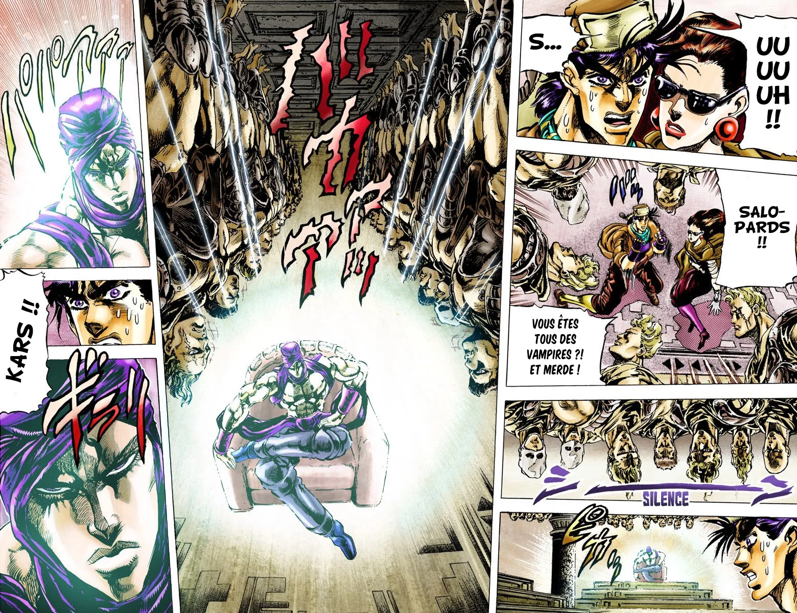 Read JoJo's Bizarre Adventure Part 2 Battle Tendency Official Colored FR Manga Online
