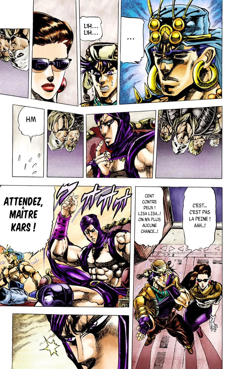 Read JoJo's Bizarre Adventure Part 2 Battle Tendency Official Colored FR Manga Online