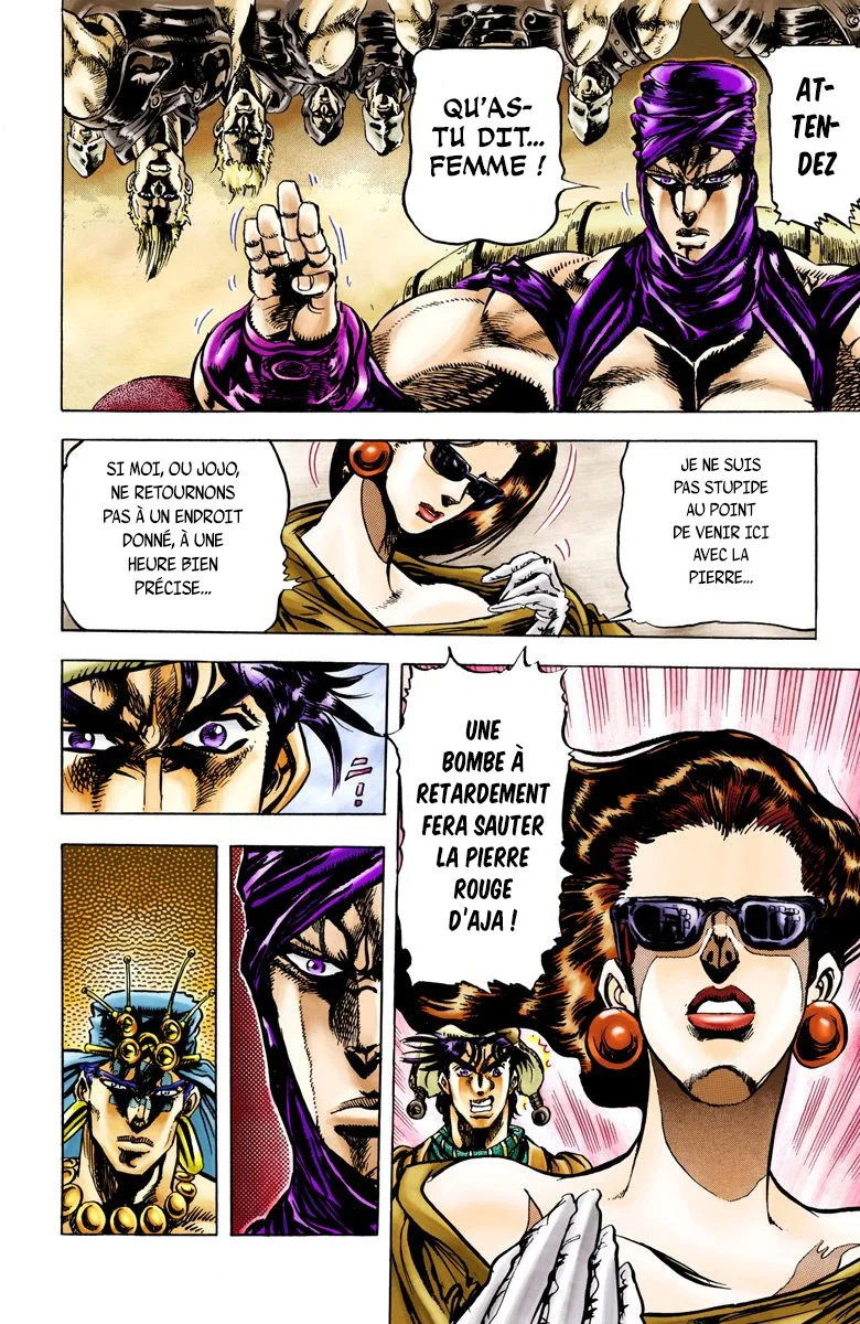 Read JoJo's Bizarre Adventure Part 2 Battle Tendency Official Colored FR Manga Online