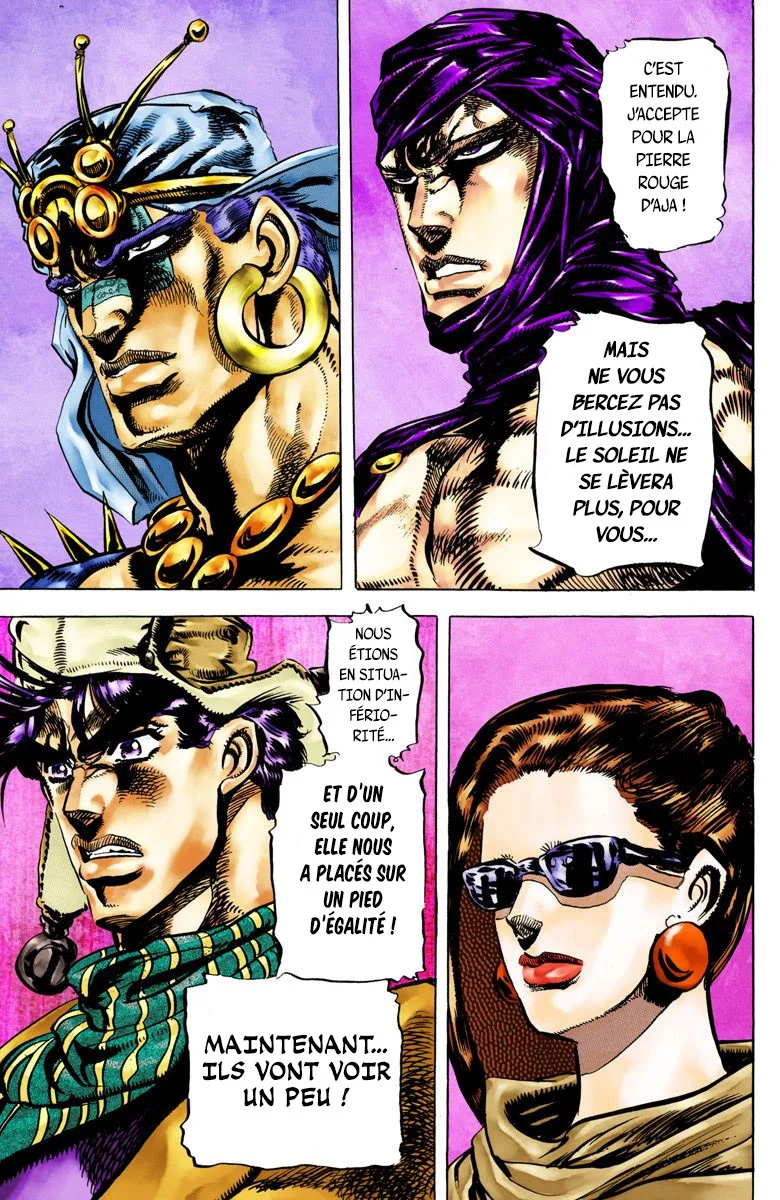 Read JoJo's Bizarre Adventure Part 2 Battle Tendency Official Colored FR Manga Online