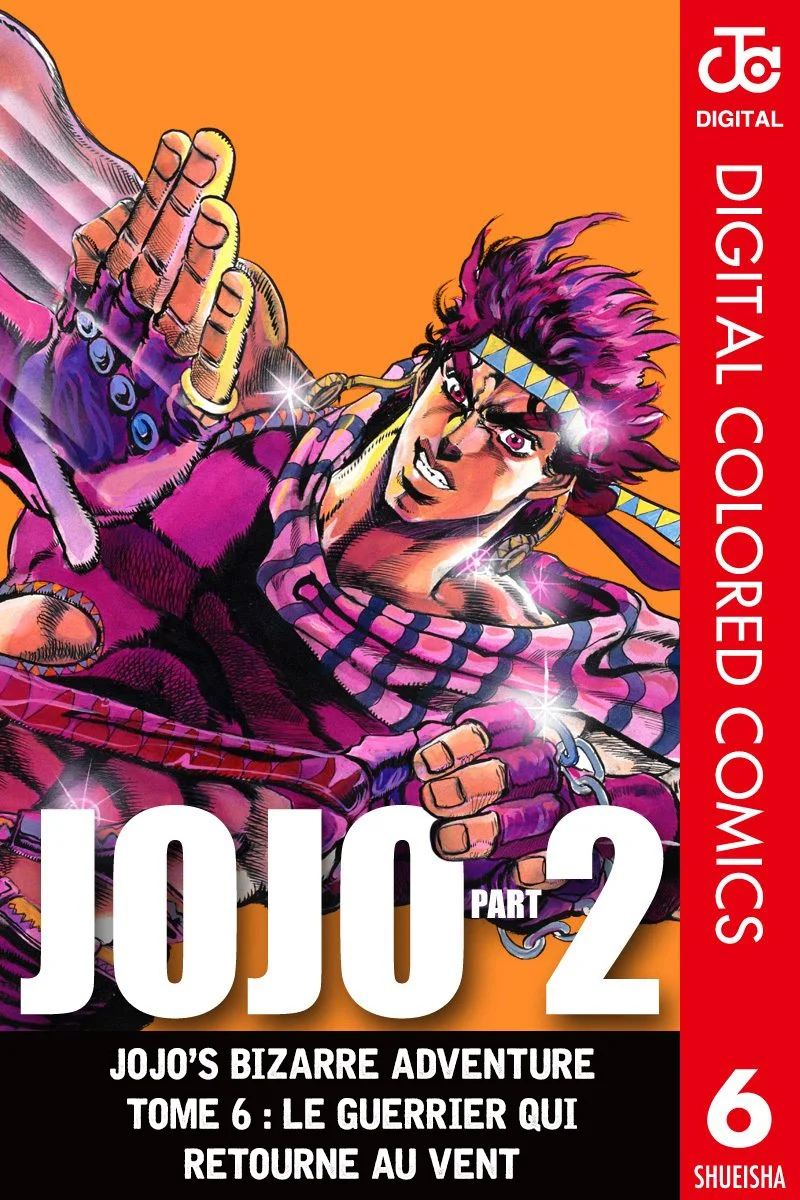 Read JoJo's Bizarre Adventure Part 2 Battle Tendency Official Colored FR Manga Online