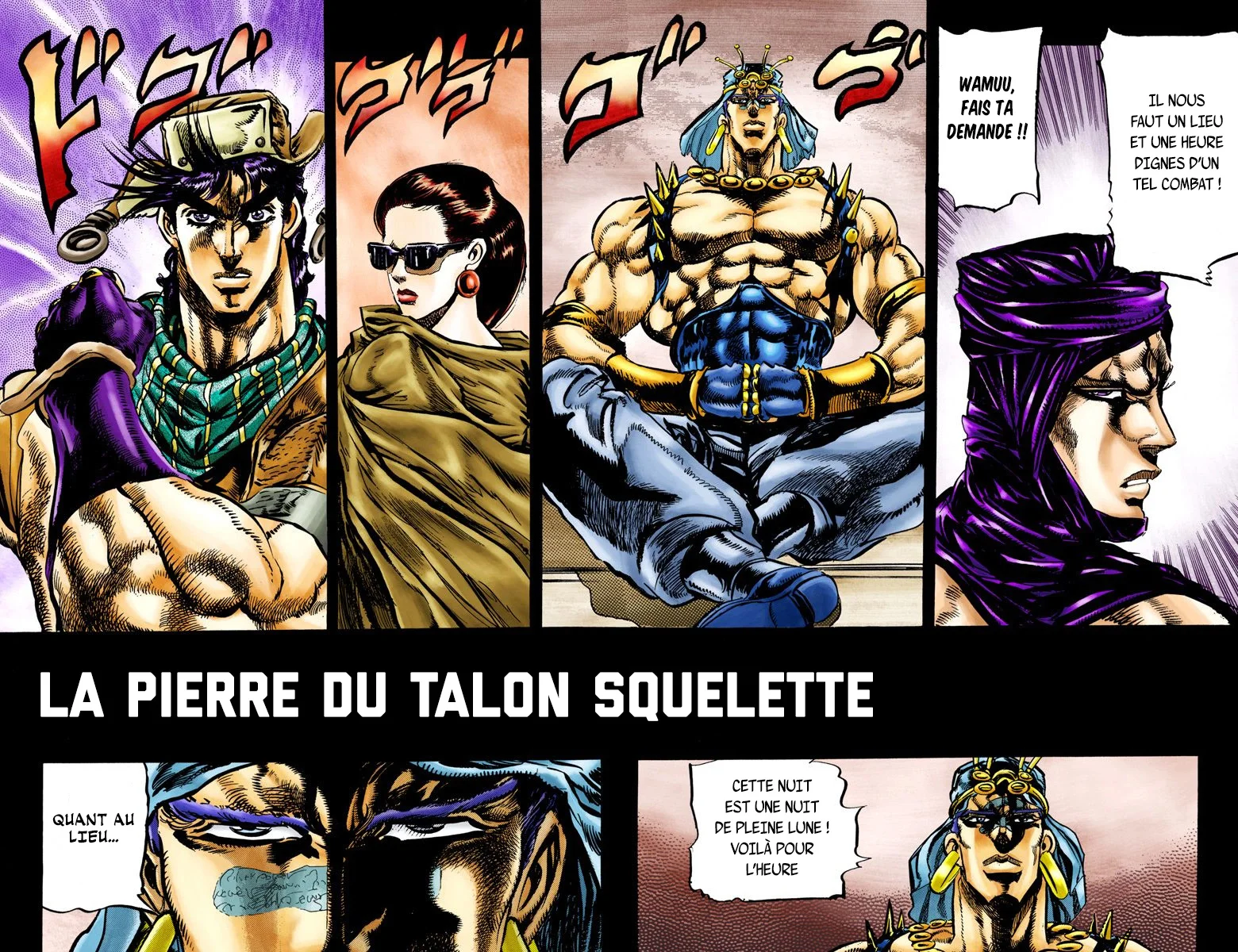 Read JoJo's Bizarre Adventure Part 2 Battle Tendency Official Colored FR Manga Online