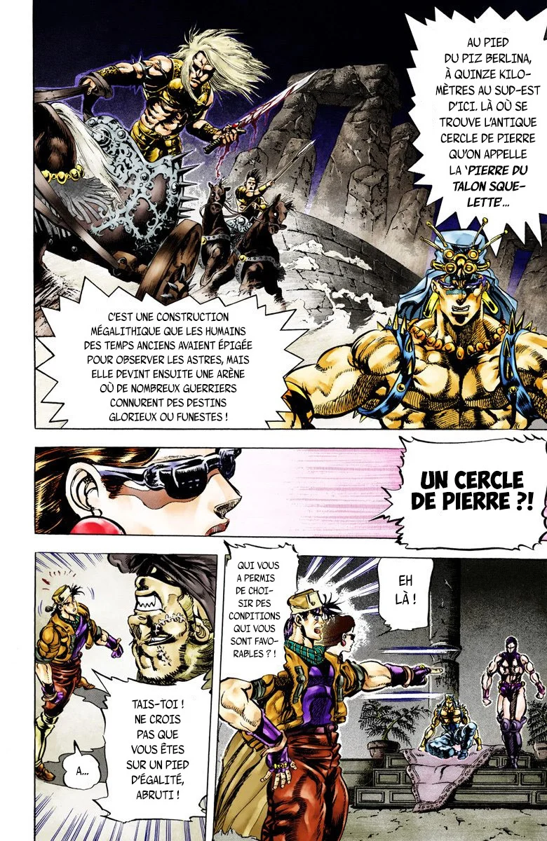 Read JoJo's Bizarre Adventure Part 2 Battle Tendency Official Colored FR Manga Online