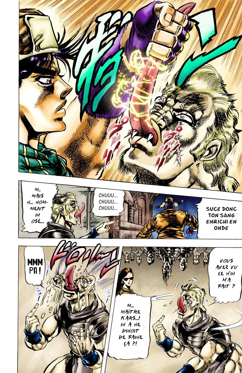 Read JoJo's Bizarre Adventure Part 2 Battle Tendency Official Colored FR Manga Online