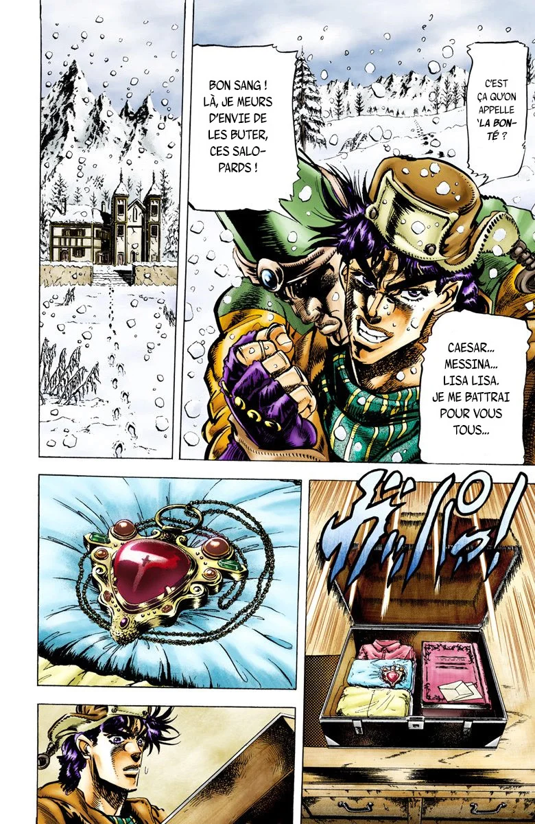 Read JoJo's Bizarre Adventure Part 2 Battle Tendency Official Colored FR Manga Online