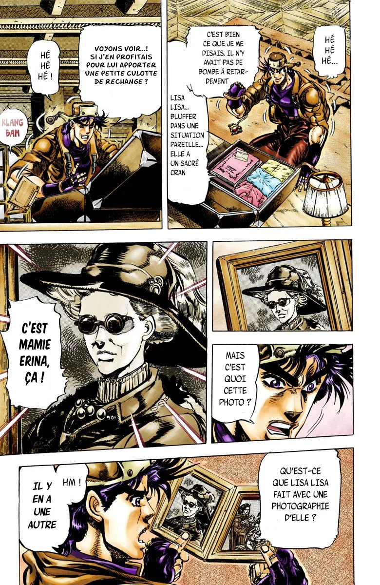 Read JoJo's Bizarre Adventure Part 2 Battle Tendency Official Colored FR Manga Online
