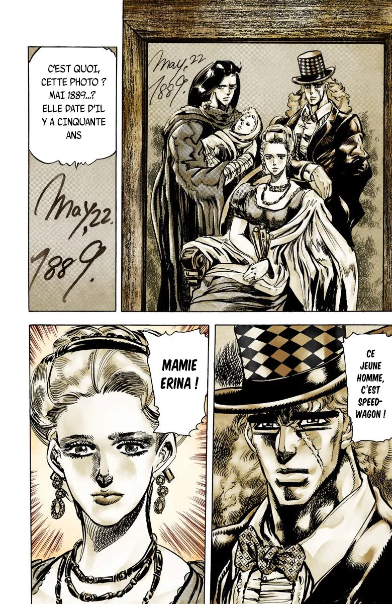 Read JoJo's Bizarre Adventure Part 2 Battle Tendency Official Colored FR Manga Online