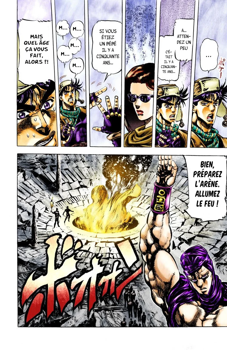 Read JoJo's Bizarre Adventure Part 2 Battle Tendency Official Colored FR Manga Online