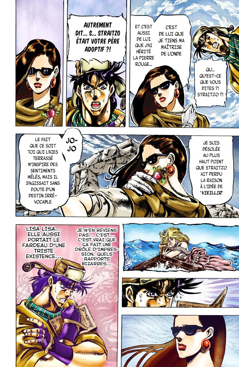 Read JoJo's Bizarre Adventure Part 2 Battle Tendency Official Colored FR Manga Online