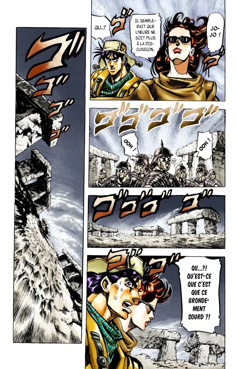 Read JoJo's Bizarre Adventure Part 2 Battle Tendency Official Colored FR Manga Online
