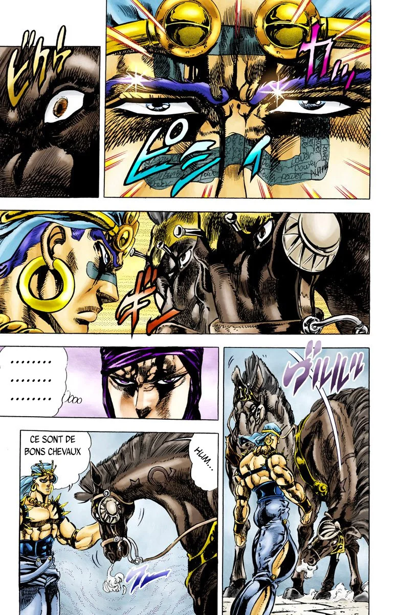 Read JoJo's Bizarre Adventure Part 2 Battle Tendency Official Colored FR Manga Online