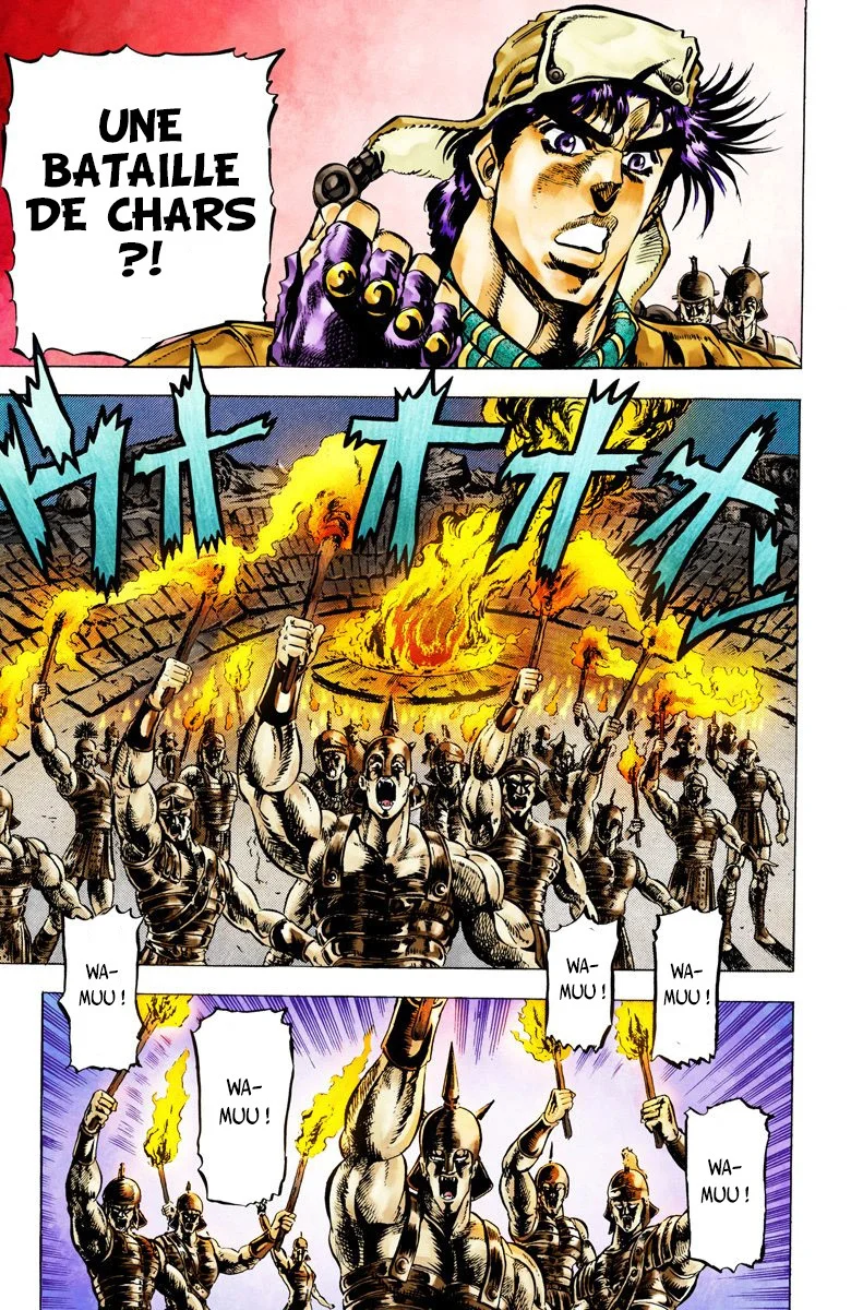 Read JoJo's Bizarre Adventure Part 2 Battle Tendency Official Colored FR Manga Online