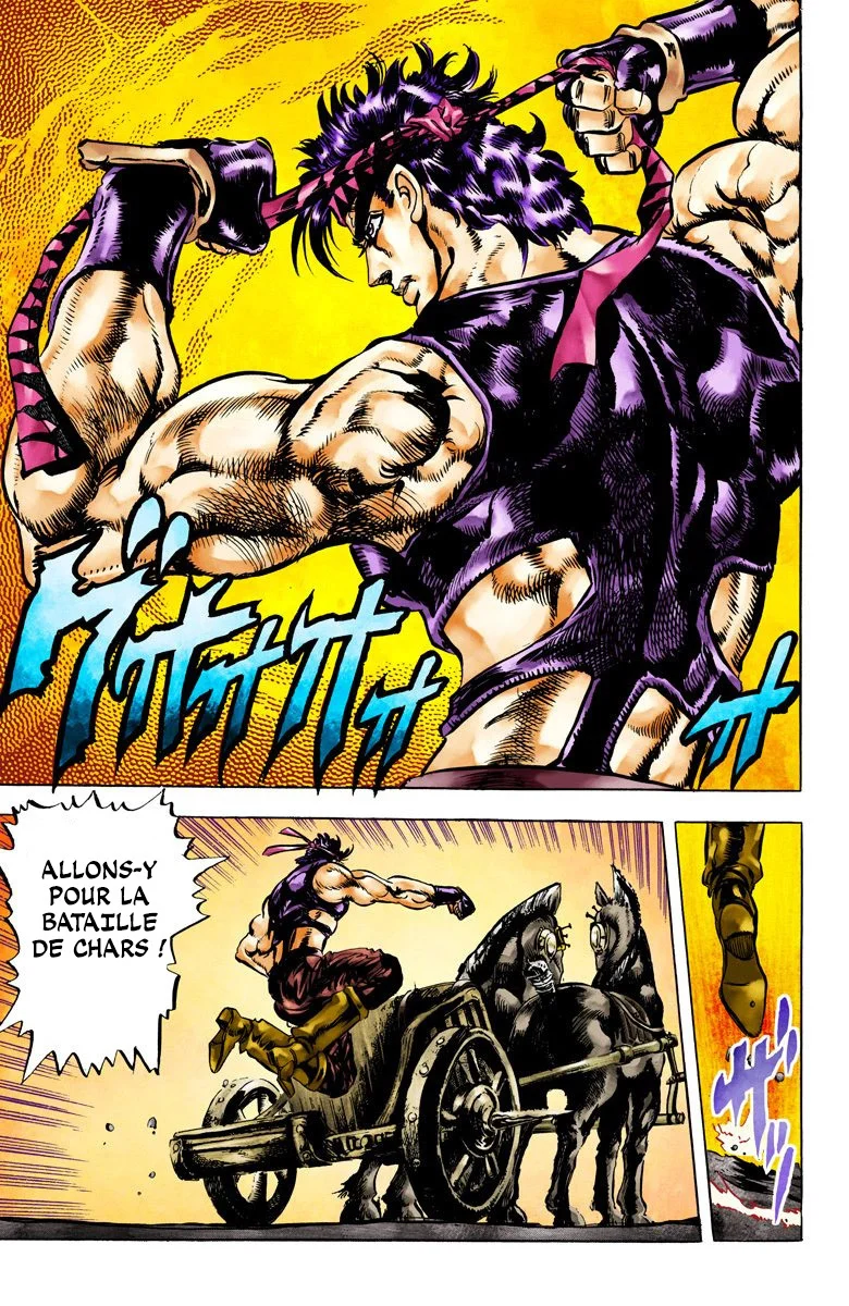Read JoJo's Bizarre Adventure Part 2 Battle Tendency Official Colored FR Manga Online