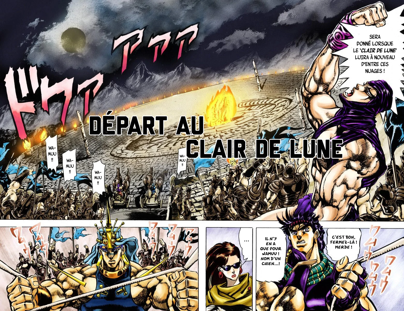 Read JoJo's Bizarre Adventure Part 2 Battle Tendency Official Colored FR Manga Online
