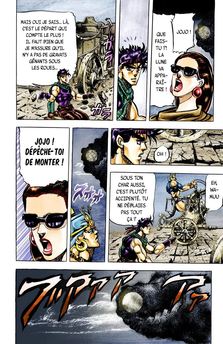 Read JoJo's Bizarre Adventure Part 2 Battle Tendency Official Colored FR Manga Online