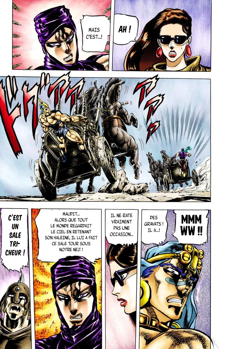 Read JoJo's Bizarre Adventure Part 2 Battle Tendency Official Colored FR Manga Online