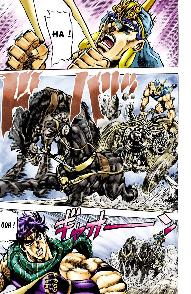 Read JoJo's Bizarre Adventure Part 2 Battle Tendency Official Colored FR Manga Online