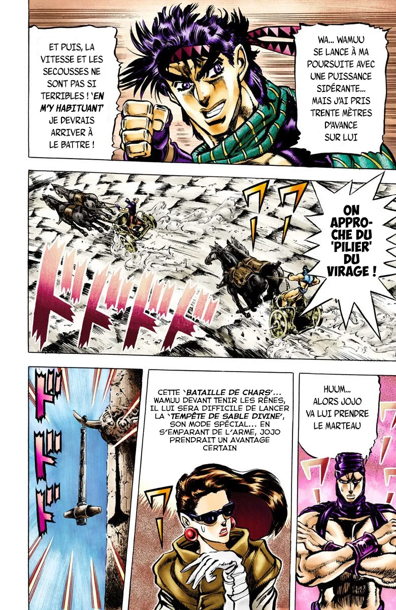 Read JoJo's Bizarre Adventure Part 2 Battle Tendency Official Colored FR Manga Online