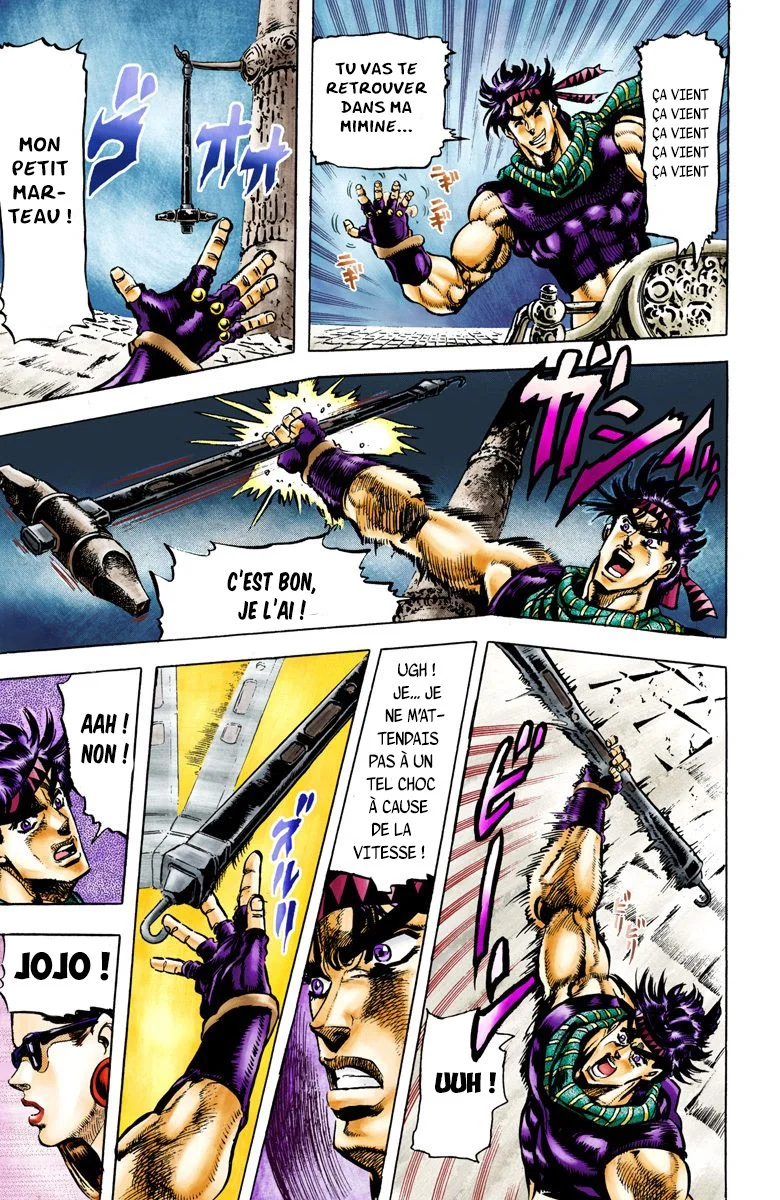 Read JoJo's Bizarre Adventure Part 2 Battle Tendency Official Colored FR Manga Online