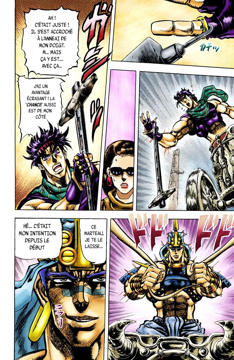 Read JoJo's Bizarre Adventure Part 2 Battle Tendency Official Colored FR Manga Online