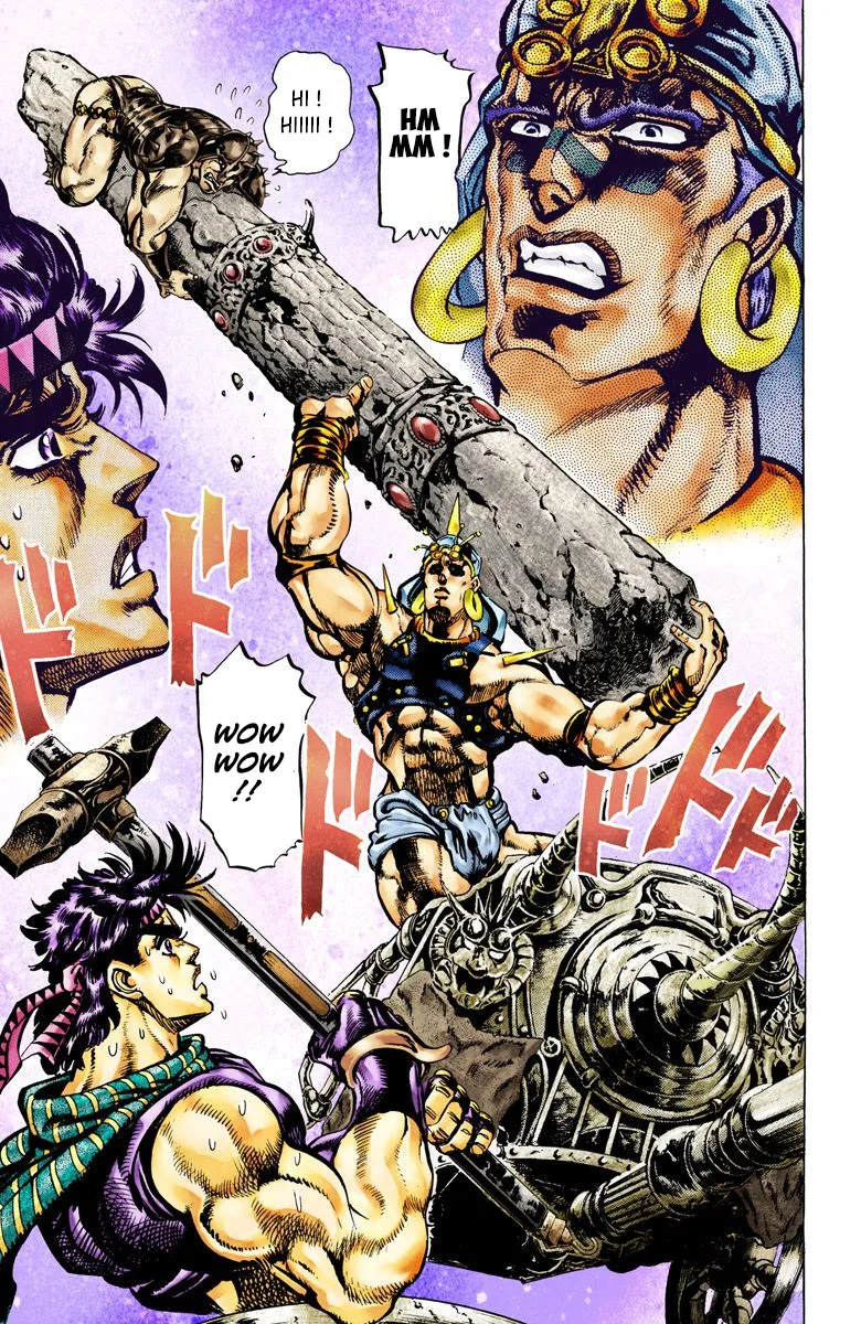 Read JoJo's Bizarre Adventure Part 2 Battle Tendency Official Colored FR Manga Online
