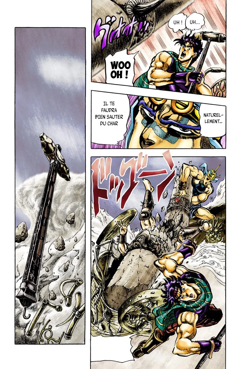 Read JoJo's Bizarre Adventure Part 2 Battle Tendency Official Colored FR Manga Online