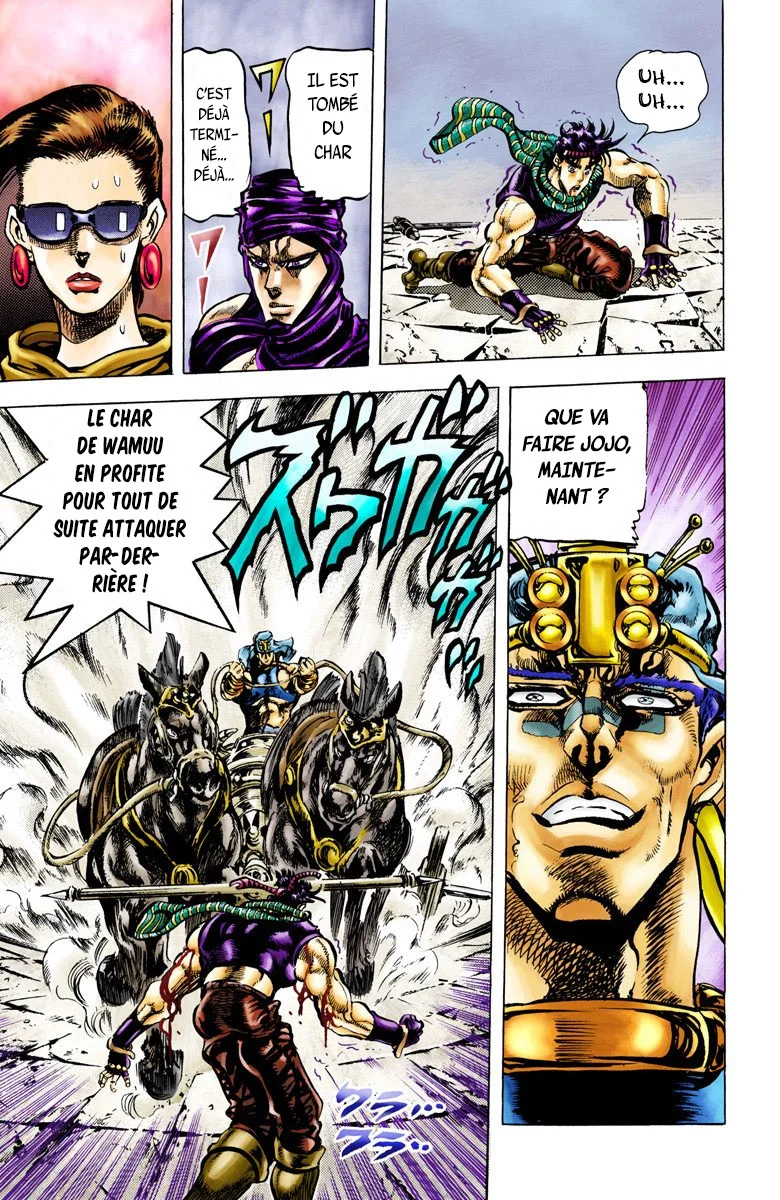Read JoJo's Bizarre Adventure Part 2 Battle Tendency Official Colored FR Manga Online