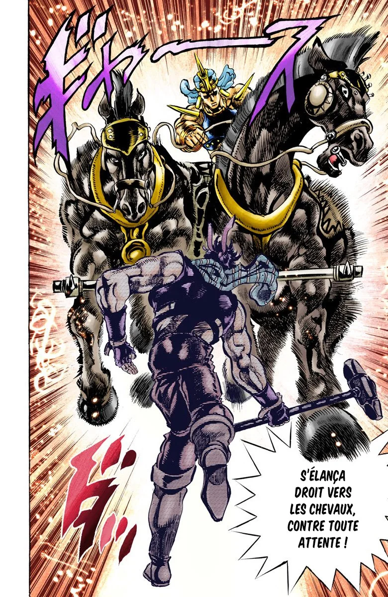 Read JoJo's Bizarre Adventure Part 2 Battle Tendency Official Colored FR Manga Online