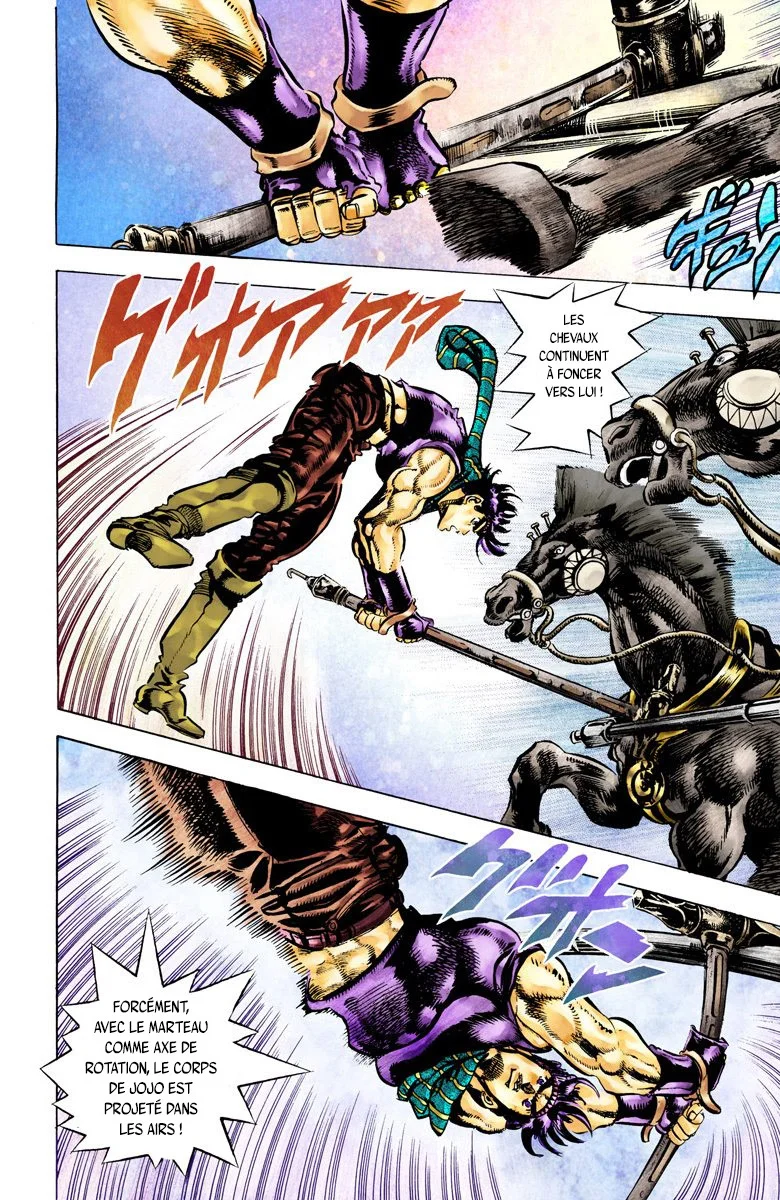 Read JoJo's Bizarre Adventure Part 2 Battle Tendency Official Colored FR Manga Online