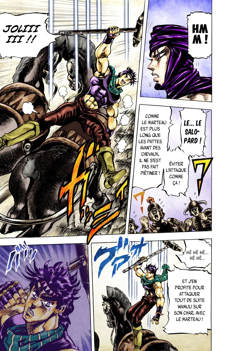 Read JoJo's Bizarre Adventure Part 2 Battle Tendency Official Colored FR Manga Online